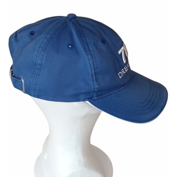 Boeing 787 Dreamliner Cap Blue Cotton White Embroidered Adjustable Strapback - Picture 3 of 8